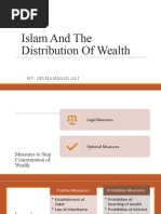 Islam and The Distribution of Wealth