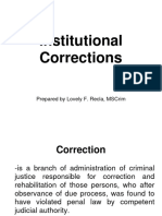 Institutional Corrections