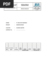 Methode Statement Quencing Drum