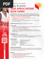 UNAM 2025 Applications Now Open