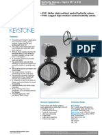 F611 Wafer Style Resilient Seated Butterfly Valves. - F612 Lugged Style Resilient Seated Butterfly Valves