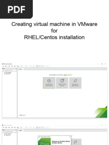 03 Creating Virtual Machine in VMware For RHEL - Centos Installation
