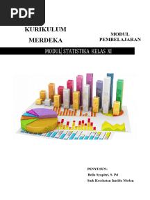 Modul Statistika Kelas XI