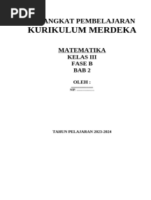Matematika Kelas 3 Bab 2
