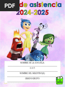 Lista de Asistencia 2024 2025