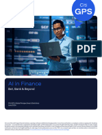 Ai in Finance Citi Gps