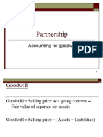 Partnership GOODWILL