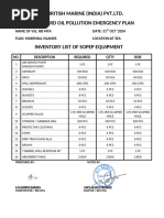 Sopep Inventory