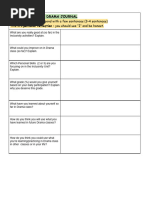 Inclusivity Mid Drama Journal Prompts