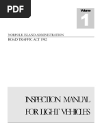 Light Vehicle Manual