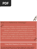 Reference Ontology Using Mind Map Technique