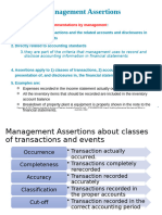 Management Assertions and Audit Objectives