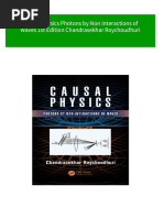 (FREE PDF Sample) Causal Physics Photons by Non Interactions of Waves 1st Edition Chandrasekhar Roychoudhuri Ebooks