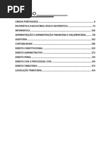 SUMÁRIO