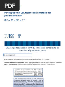 Le Partecipazioni