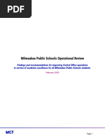 MPS Operational Audit - Full Report 