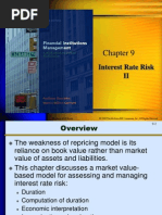 Risk Management Chap 9 Interest Risk II MOD