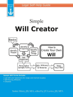 Simple Will Creator: Legal Self-Help Guide