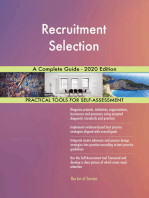 Recruitment Selection A Complete Guide - 2020 Edition