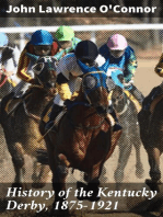 History of the Kentucky Derby, 1875-1921