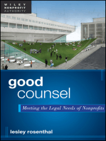 Good Counsel: Meeting the Legal Needs of Nonprofits