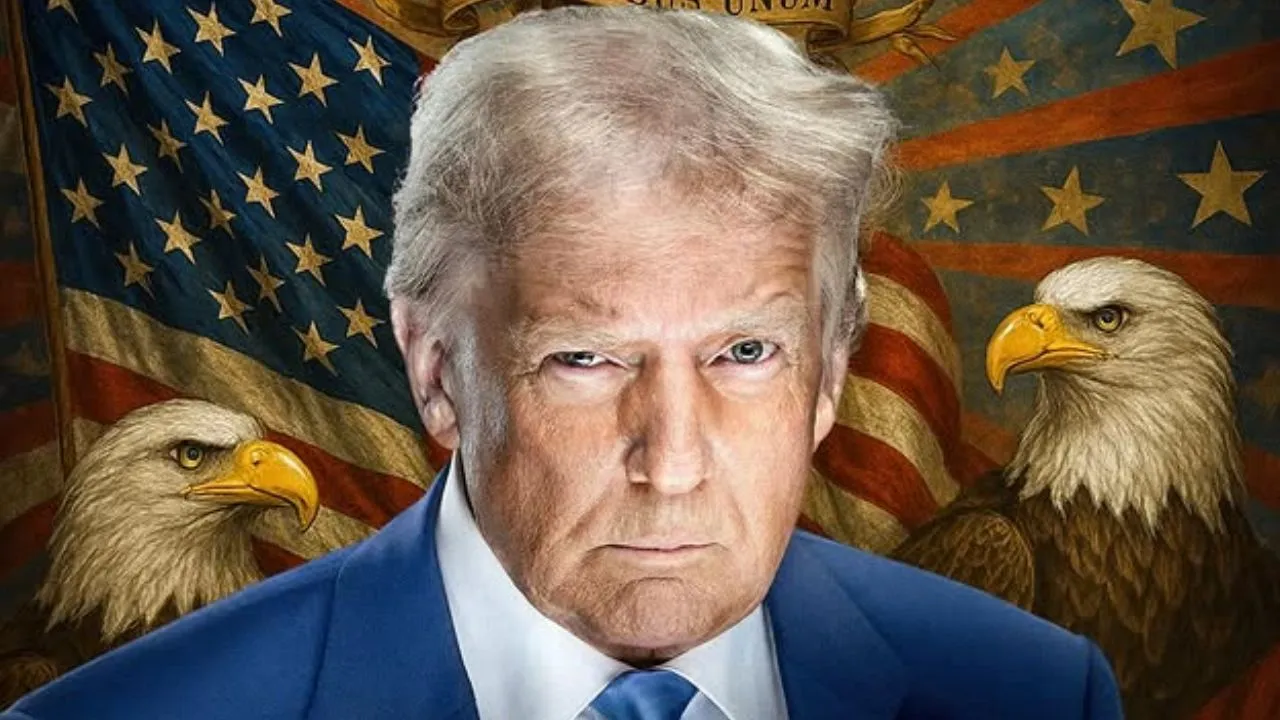 Donald Trump em foto de perfil