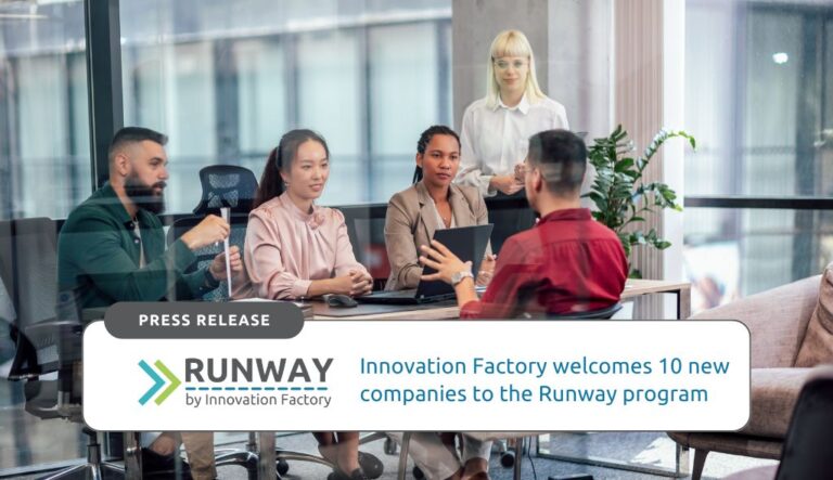 Innovation Factory welcomes 10 new companies to the Runway program