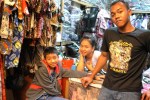 Suasana Pasar Klewer Batik Solo