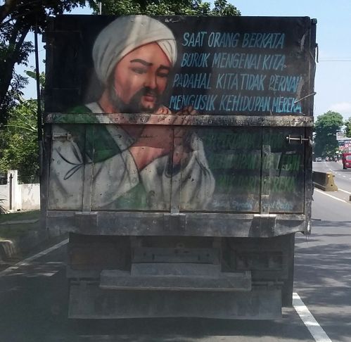 kata lucu di truk pantura