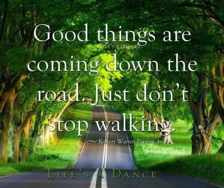 Good things coming