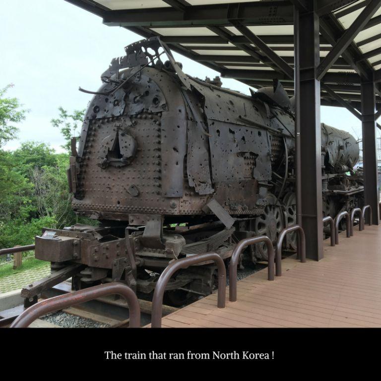 Steam engine - Korean border Imjingak Steam engine - Korean border Imjingak