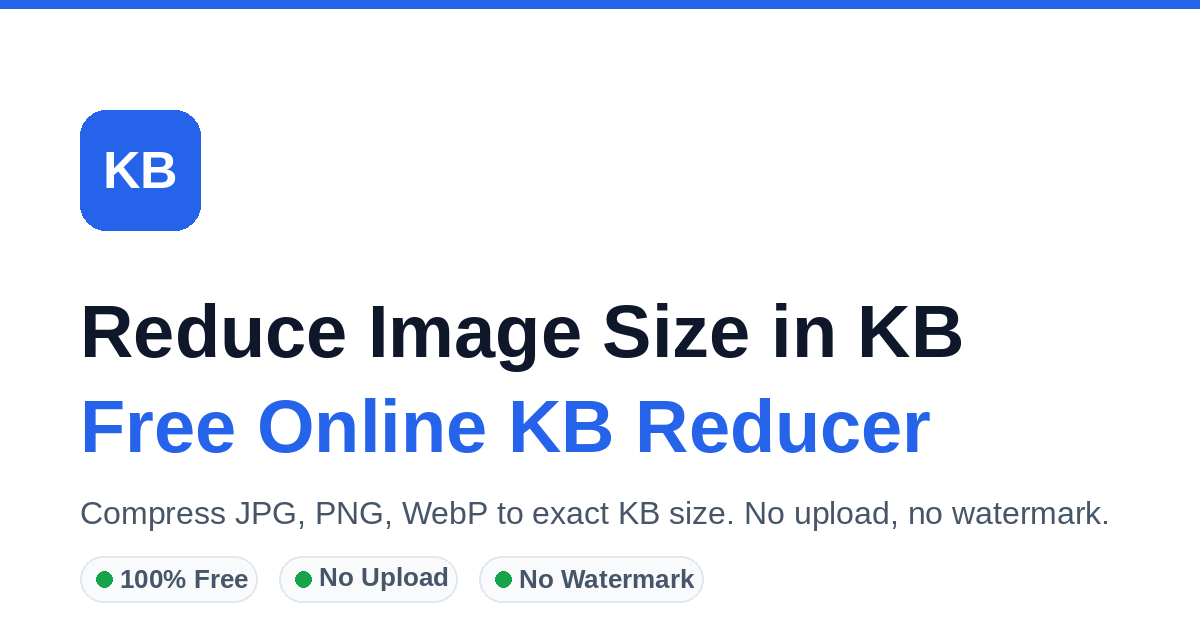 KB Reducer logo