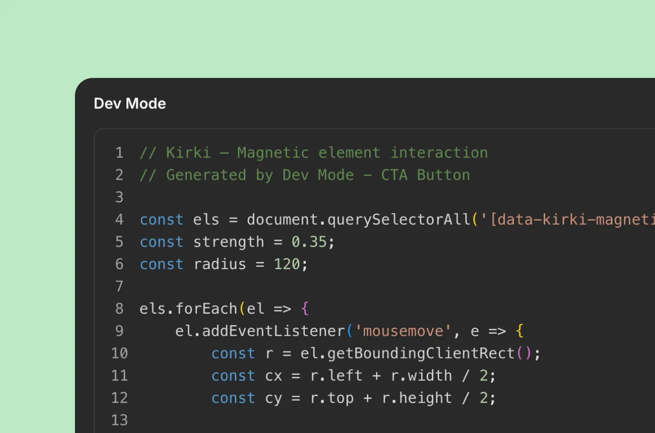 Dev mode img