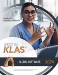 2024 Best in KLAS Awards - Global Software