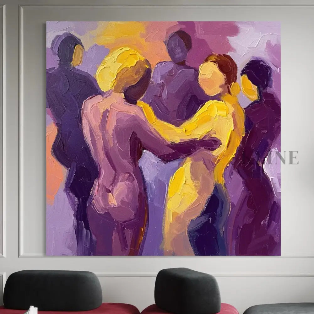 Chromatic Dance - Hand Painting