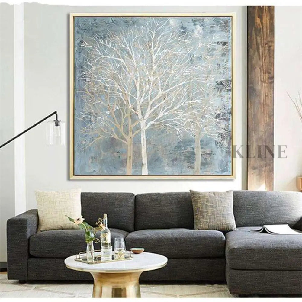 Winter Breeze - Hand Painting