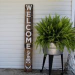 DIY Gnome Welcome Porch Sign