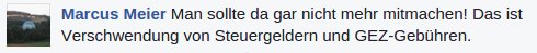 Kommentar GEZ