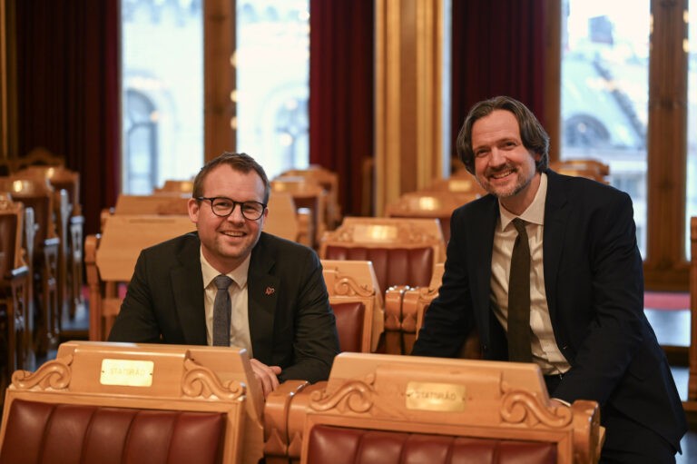 Kjell Ingolf Ropstad og Dag Inge Ulstein