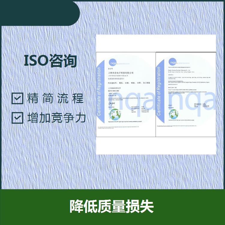 iso咨询公司精简流程