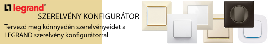 Legrand szerelvény konfigurátor