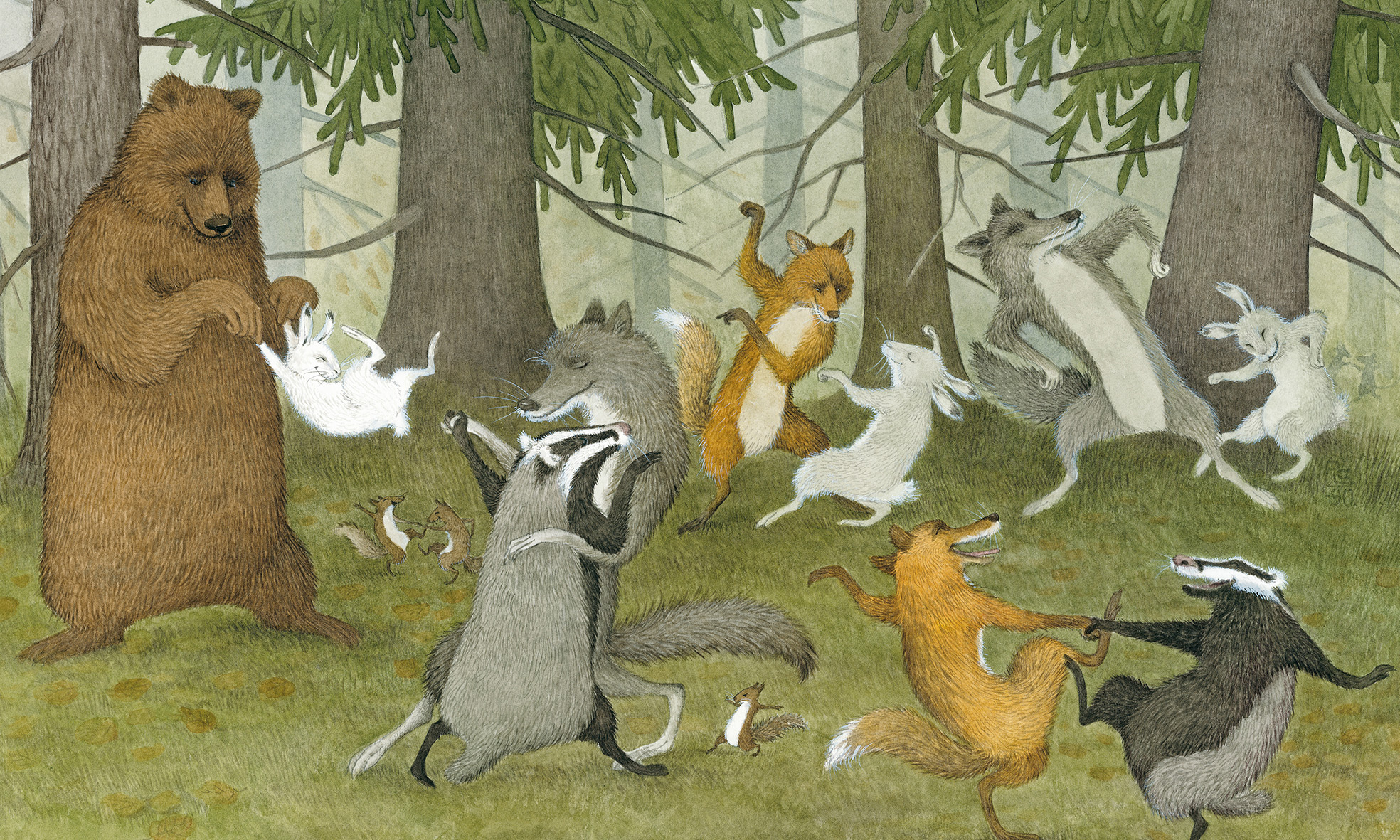 Die tanzende Waldmaus Alle Tiere tanzen