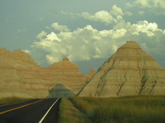 The Badlands just before sunset, South Dakota