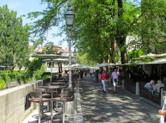 Lucky to be in lovely Ljubljana