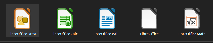 Pacote Office LibreOffice