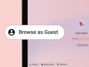 How to browse as a guest