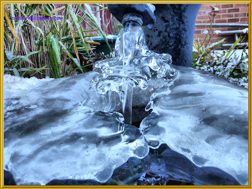 Icy Pond Waterfall 3