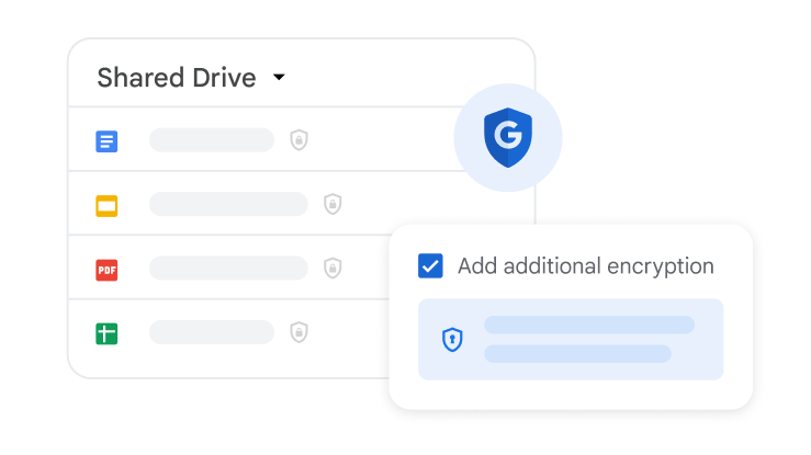 Adding additional encryption to a file in Drive
