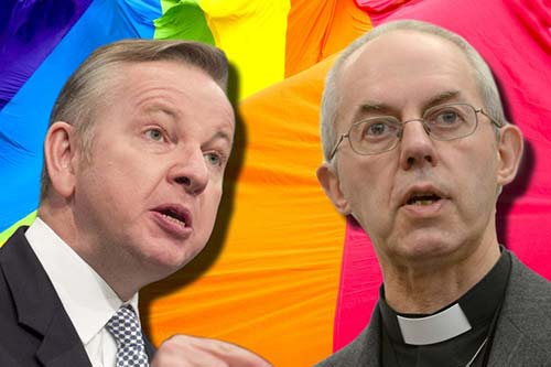 Michael Gove Justin Welby