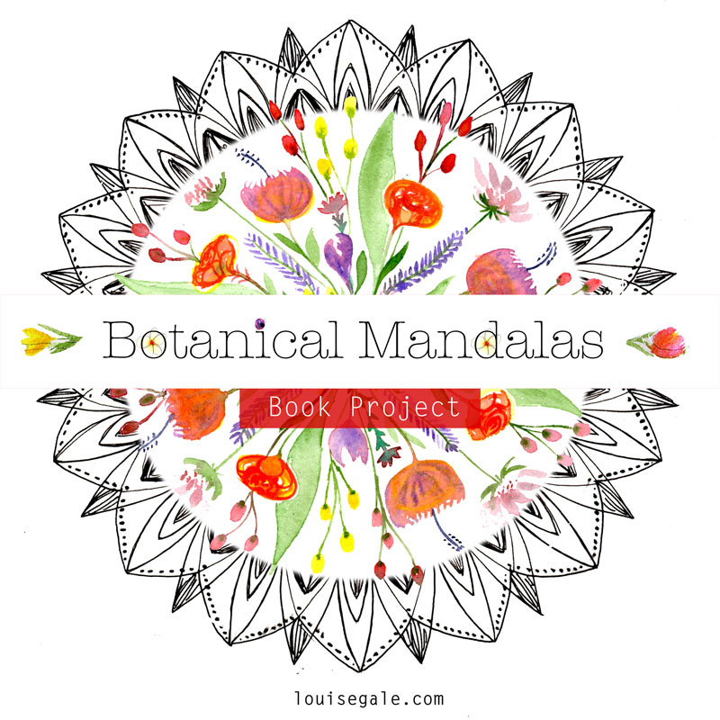The Book Project I have been longing to work on: Botanical Mandalas
